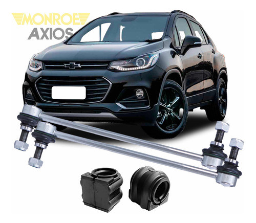 Kit Bieleta Dianteira Bucha Barra Gm Tracker 2017 2018 2019 0