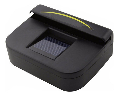 Ventilador Solar Para Carro: Automático, Preto 0