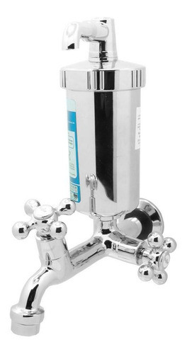 Torneira Filtro Fixa Com Copo Abs C33 Parede 0