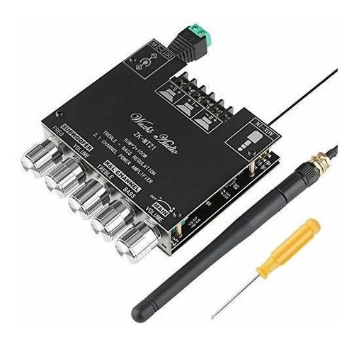 Placa Amplificadora Bluetooth 2.1 2x50w + 100w 12v-24v Módul 0