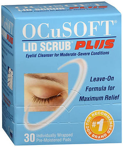 Ocusoft Plus Toallitas Oftálmica Higiene Párpados Blefaritis 0