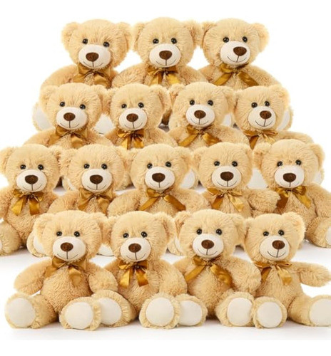 Morismos Paquete De 16 Osos De Peluche Pequeños A 0
