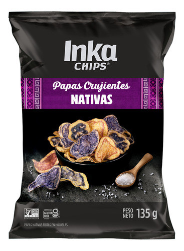 Papas Nativas Inka Chips 135 Grs. 0