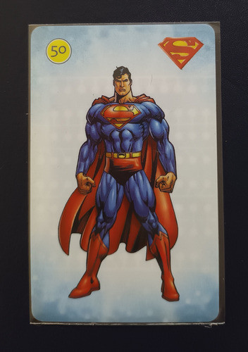 Cartão Telefônico Telefônica: Super Homem. Cartão 1 De 20. 0