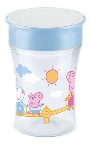 Copo Antivazamento Magic Cup 360° Peppa Pig 230ml Neutro Nuk 0