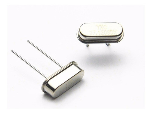 10x Cristal 20 Mhz Oscilador De Cristal De 27.120mhz Arduino 0