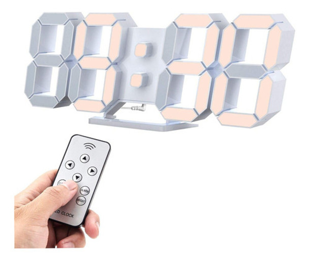 Reloj Despertador 3d, Reloj De Escritorio De 9.7 Pulgadas, S 0