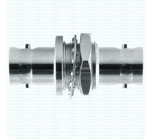 Conector Hembra Bnc Hembra Bnc Chasis Fact. Cuot. Env. Grat. 0