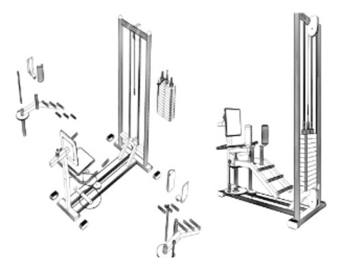Projeto Pdf Para Máquina Adutora Abdutora Musculação 0