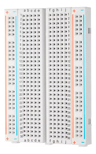 Kit 5x - Protoboard 400 Furos Breadboard 400 Pontos 0