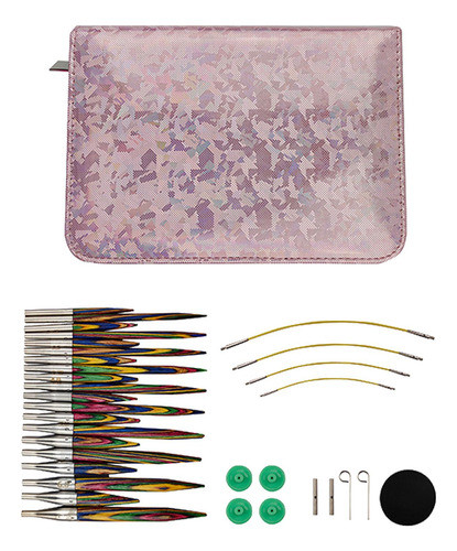 Conjunto De Agulhas De Tricô Circulares, Alça Bonita, 0