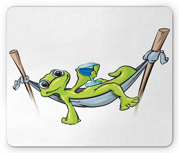Reptile Mouse Pad By Lunarable, Bohemia Frog Prince En Ha 0
