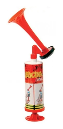 Bocina De Mano Plástica Náutica Cn Bolso Reglamentaria Kayak 0