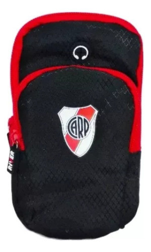 Porta Celular River Plate Deportivo Running Licencia Oficial 0