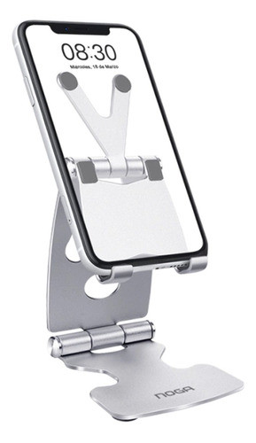 Soporte Apoya Celular Plegable Regulable Noga Ng-hold V3 0