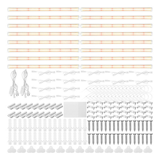16 Pack T5 Luces De Crecimiento, Luz De Crecimiento De ... 0