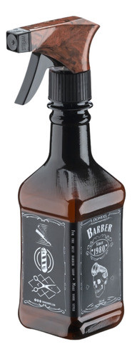 Dompel Frasco Atomizador Barber 350ml Color Negro - Ambar 0