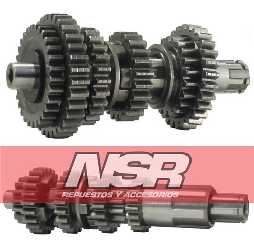 Caja Cambios Completa Motomel Dakar 200 Motard Vc 200r Nsr 0