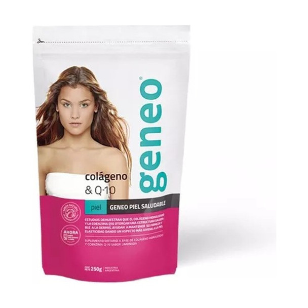 Geneo Colágeno Hidrolizado Q10 Sabor Limonada X 250 Gr 0