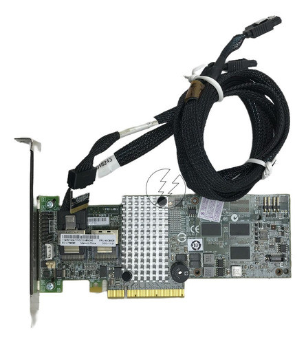 Placa Controladora Raid Ibm M5014: 8x Sas/sata 0