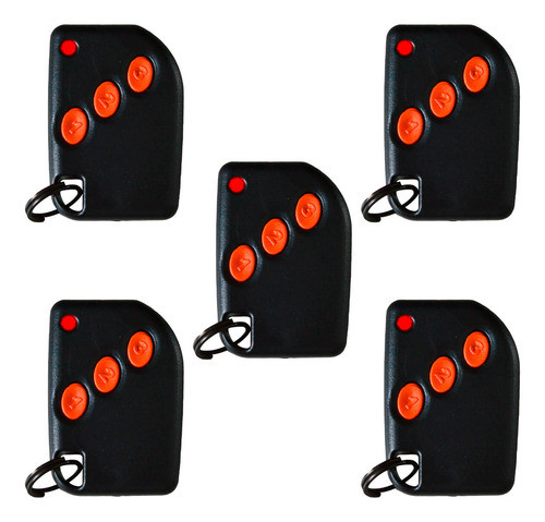 Kit 5 Controles Rtht Com Pilhas 0