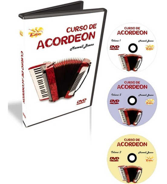 Curso De Acordeon Vol. 2 E 3 0