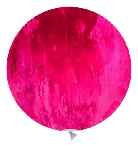Piñata Globo Super 24  Marmolada Fucsia X1u - Cotillón Waf 0