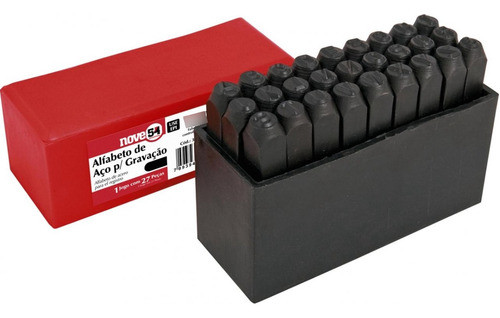 Juego Letras Estampar Golpe 8mm Nove54 0