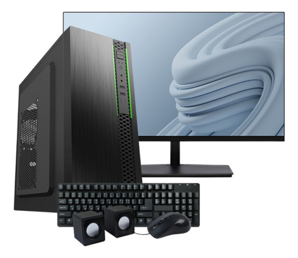 Equipo Pc Core I5 8gb 240ssd Wifi Completa + Monitor Led 19 0
