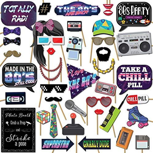 Accesorios Para Fotomatón De Los Años 80: Kit De Accesorios 0