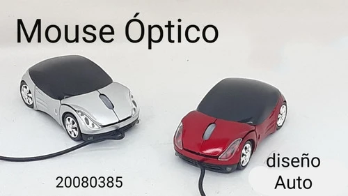 Mouse Optico Diseño Con Forma De Auto 0