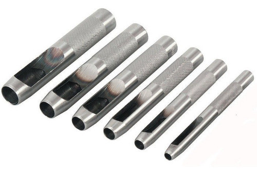 Juego De Sacabocados De Golpe Chicos 6pcs - Electroimporta 0