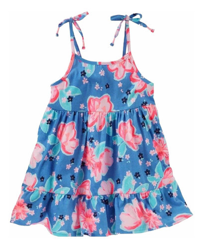 Vestido Importado Oshkosh Floreado 0