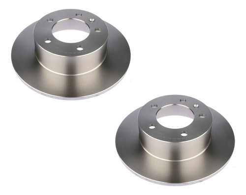 Kit 2 Disco Trasero Solido Para Renault Master 2.3 Cdi 0