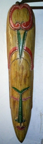 Mascara Decorativa Tallado A Mano 0