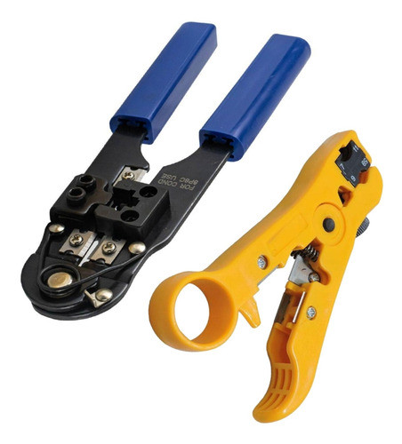 Kit Alicate Decapador Universal + Alicate Grimpar Rj45 - Gc 0