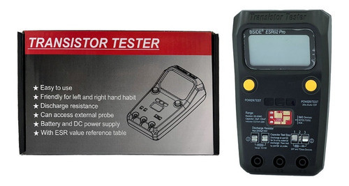 Comprobador De Transistores Digital Smd  Esr02 Pro 0