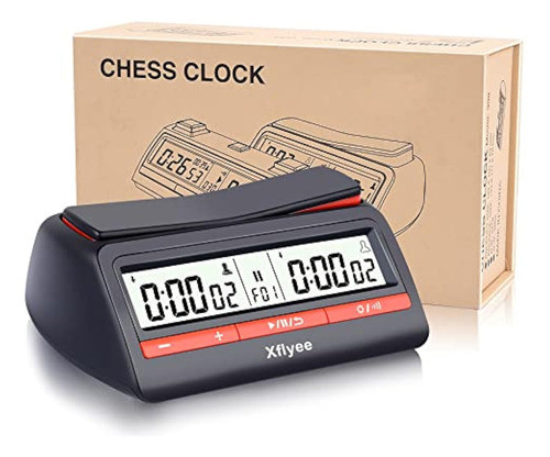 Reloj De Ajedrez Digital Xflyee Con Temporizador 0