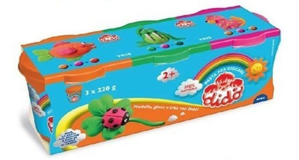 Kit 3 Potes 220 Gr Ve Mg Na Masas Z2po Giotto Dido 0