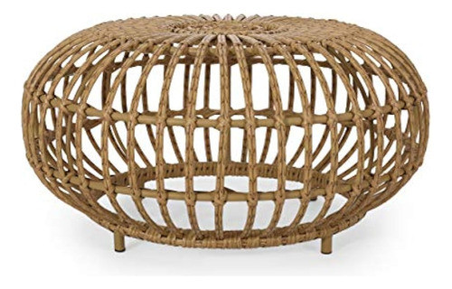 Christopher Knight Home 313598 Mesa De Centro, Marrón Claro 0