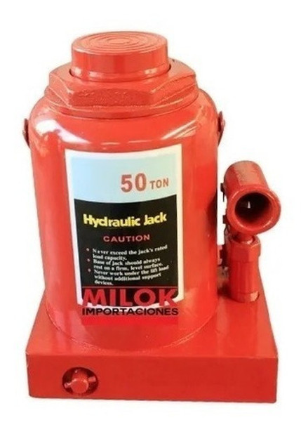 Gato Botella Hidraulico 50 Toneladas Reforzado Milok 0 Gato Botella Hidraulico 50 Toneladas Reforzado Milok 0