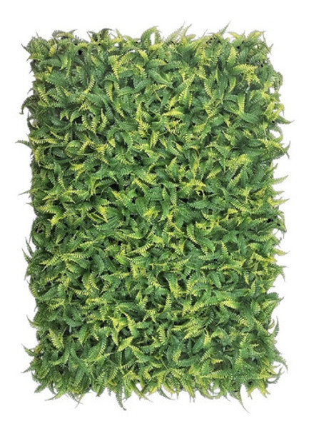 20 Placas Mini Samambaia Artificial 40x60 Parede Muro Inglês 0