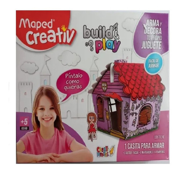 Set Maped Build & Play Casa (1809100) Para Armar Y Decorar 0