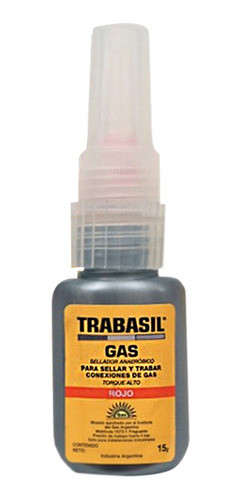 Sellador Conexiones Gas Trabasil Rojo 15 Gr 0