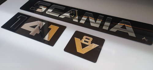 Kit Placas Lk 141 V8 Scania 0