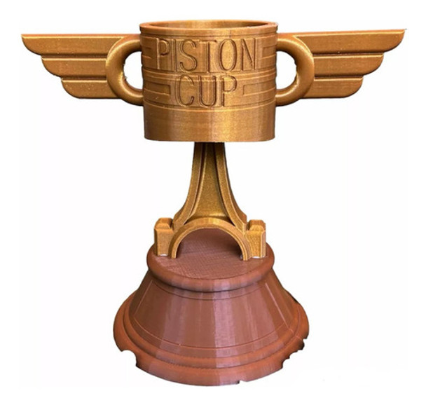 Cars: Copa Piston 16cm (impreso En 3d) 0