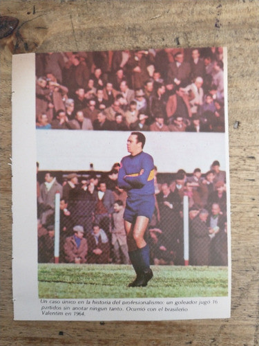 Recorte Boca Juniors Brasileño Valentim 0