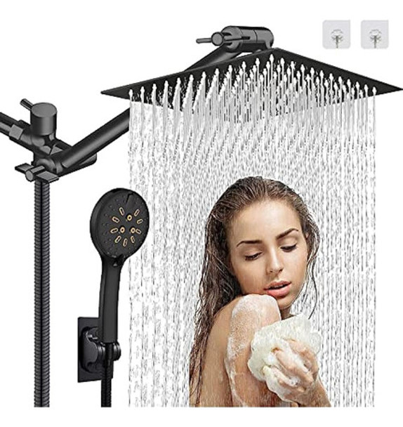 Combo De Cabezal De Ducha, Ducha De Lluvia De Alta Presión D 0