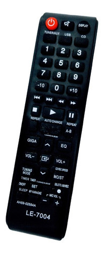 Controle Remoto Para Aparelho De Som Samsung Ah59 0