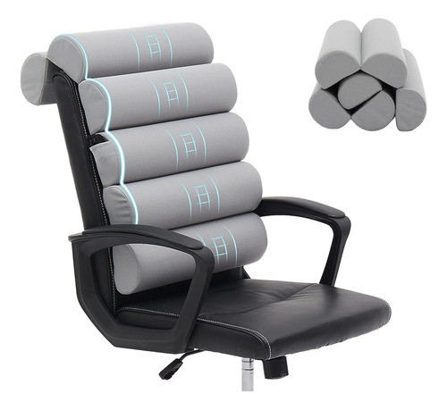 ~? Almohada De Soporte Lumbar Para Silla De Oficina, Computa 0